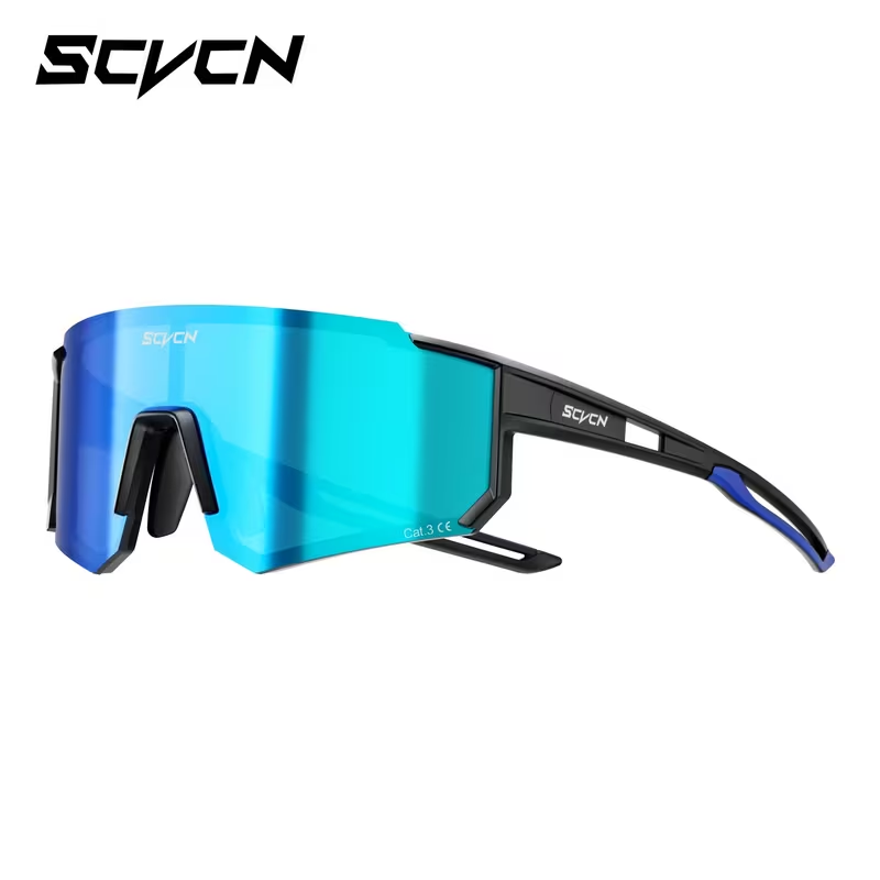 Lentes visor Azul marco Negro