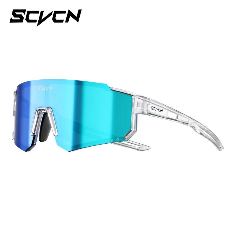 Lentes visor Azul marco Transparente
