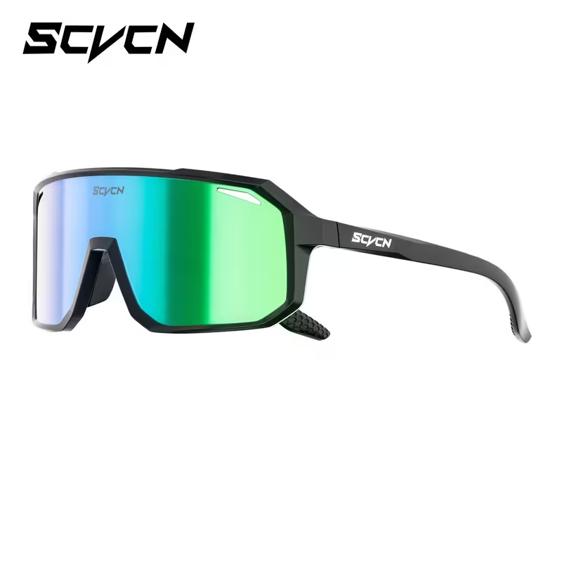 Lentes visor Verde marco Negro